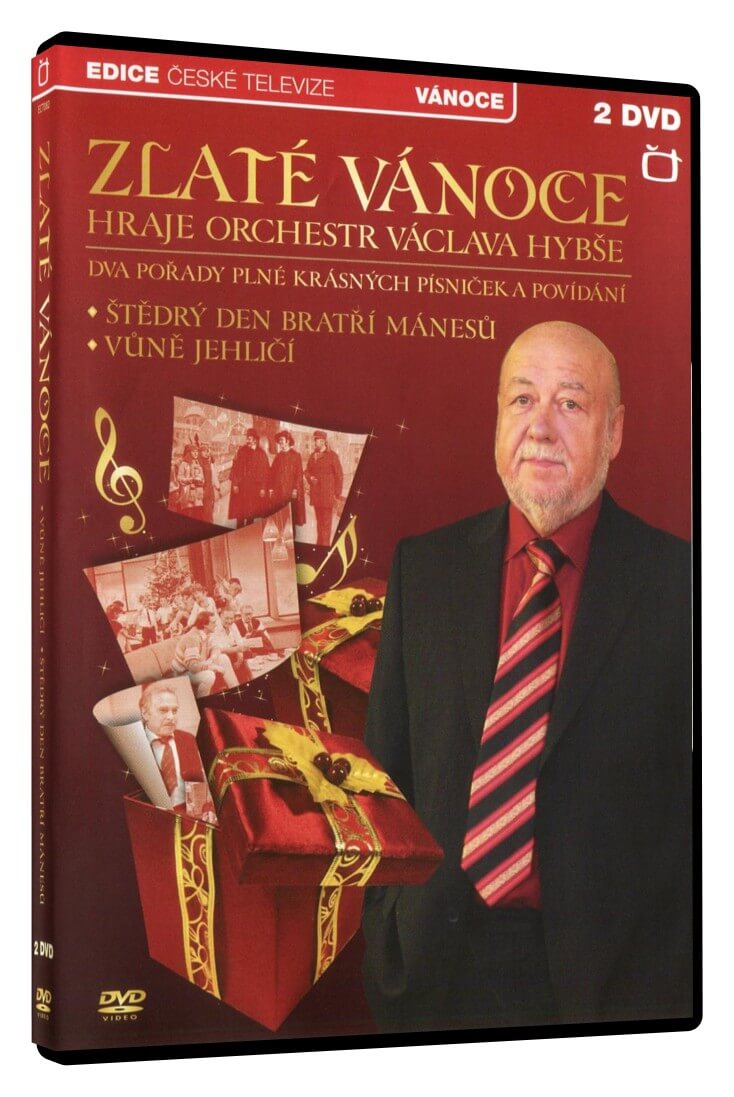 Zlaté vánoce - hraje Orchestr Václava Hybše (2 DVD)