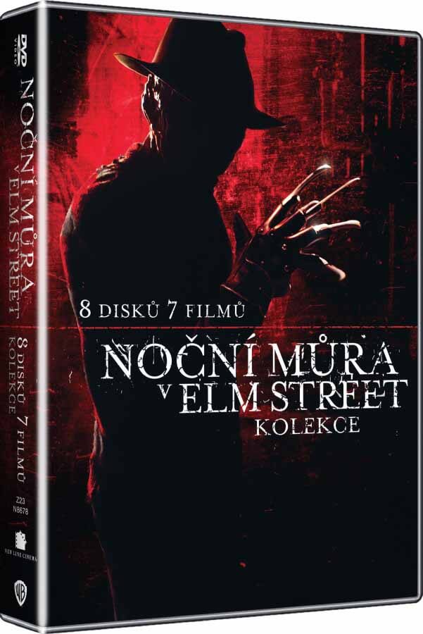 Noční můra v Elm Street kolekce 1-7 + DVD BONUS (8 DVD)