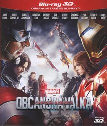 Obrázek pro článek Kapitán Amerika: Občanská válka - DVD, BLU-RAY, 3D BLU-RAY