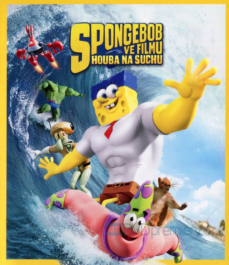 Spongebob Ve Filmu Houba Na Suchu Blu Ray Dvd Premiery Cz