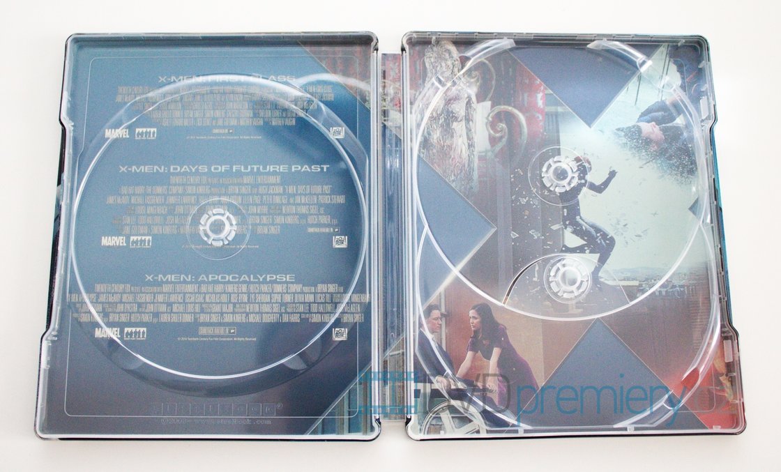 X Men Prequel Kolekce 4 6 3 Blu Ray Steelbook Dvd Premierycz 2784