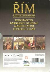 Řím 10-13 (Konstantin, Barbarský generál, Manipulátor, Poslední císař) (4 DVD)