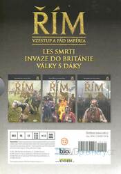 Řím 4-6 (Les smrti, Invaze do Británie, Války s Dáky) (3 DVD)