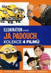 Já, padouch kolekce 1-4 (4 DVD)