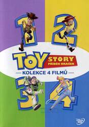 Toy Story: Příběh hraček kolekce 1-4 (4 DVD)