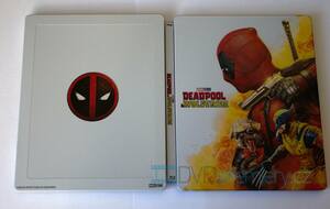 Deadpool a Wolverine (4K UHD + BLU-RAY) 2 disky - STEELBOOK - motiv DP