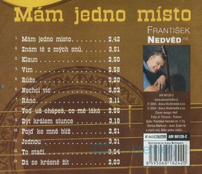 František Nedvěd ml. - Mám jedno místo (CD)