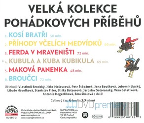 Velká kolekce pohádkových příběhů (MP3-CD) - audiokniha