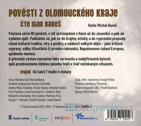 Pověsti z Olomouckého kraje, Igor Bareš (MP3-CD) - audiokniha