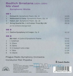 Bedřich Smetana - Má vlast, Symfonické dílo (3 CD)