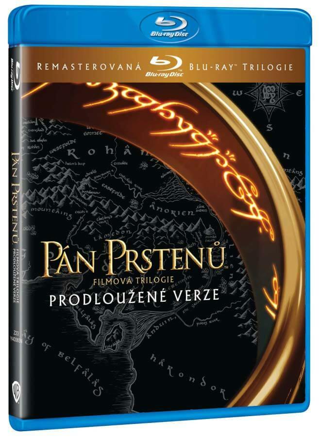 Pán prstenů filmová trilogie (6 BLU-RAY) - remasterovaná prodloužená verze