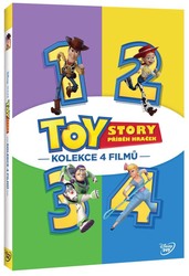 Toy Story: Příběh hraček kolekce 1-4 (4 DVD)