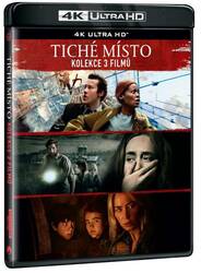 Tiché místo kolekce 1-3 (4K ULTRA HD BLU-RAY) 3 disky