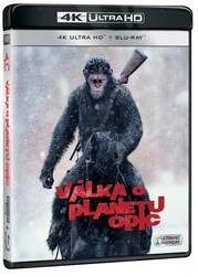 Válka o planetu opic (4K ULTRA HD + BLU-RAY) (2 BLU-RAY)