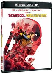 Deadpool a Wolverine (4K ULTRA HD + BLU-RAY) (2 BLU-RAY)