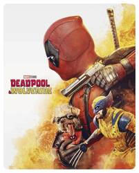 Deadpool a Wolverine (4K UHD + BLU-RAY) 2 disky - STEELBOOK - motiv DP