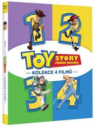 Toy Story: Příběh hraček kolekce 1-4 (4 BLU-RAY)