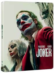 Joker 2: Folie a Deux (4K UHD + BLU-RAY) 2 disky - STEELBOOK - motiv Skyline