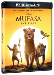 Mufasa - Lví král (4K ULTRA HD + BLU-RAY) (2 BLU-RAY)