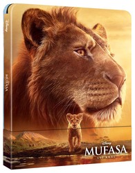 Mufasa - Lví král (4K ULTRA HD + BLU-RAY) (2 BLU-RAY) - STEELBOOK